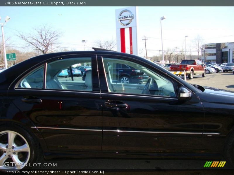 Black / Ash 2006 Mercedes-Benz C 230 Sport