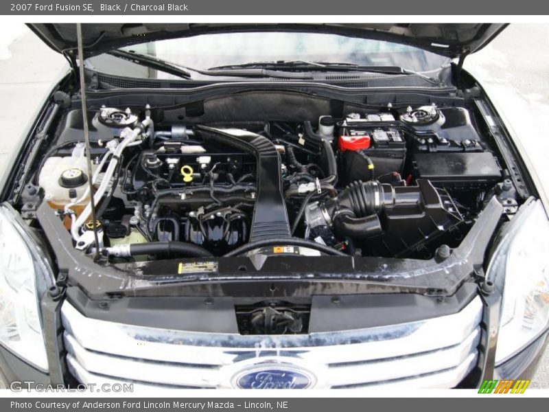 Black / Charcoal Black 2007 Ford Fusion SE