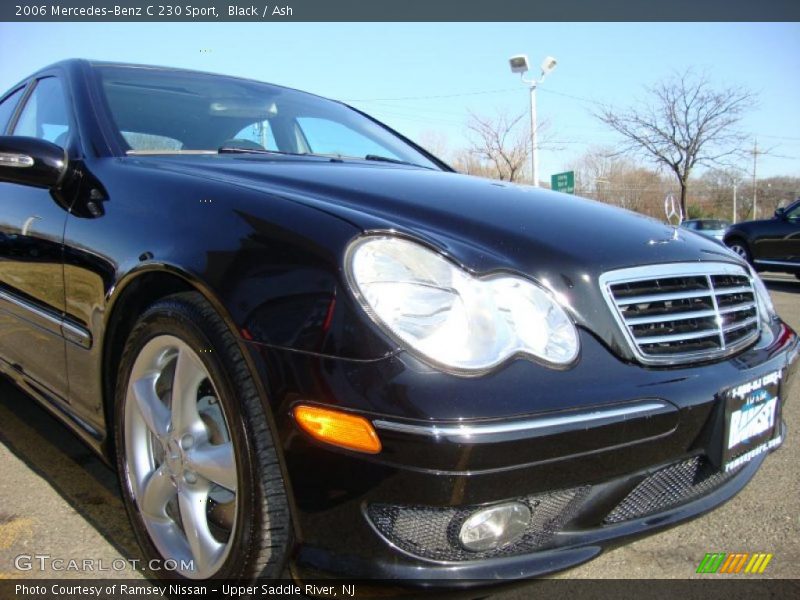 Black / Ash 2006 Mercedes-Benz C 230 Sport