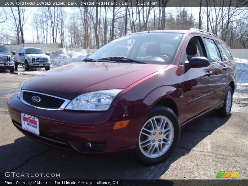 Dark Toreador Red Metallic / Dark Flint/Light Flint 2006 Ford Focus ZXW SES Wagon