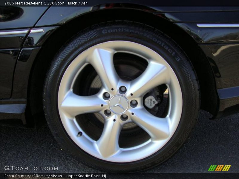 Black / Ash 2006 Mercedes-Benz C 230 Sport