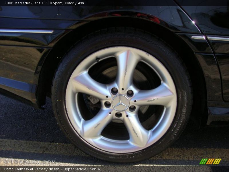 Black / Ash 2006 Mercedes-Benz C 230 Sport