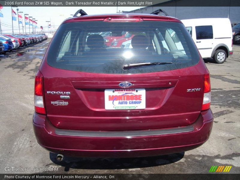 Dark Toreador Red Metallic / Dark Flint/Light Flint 2006 Ford Focus ZXW SES Wagon