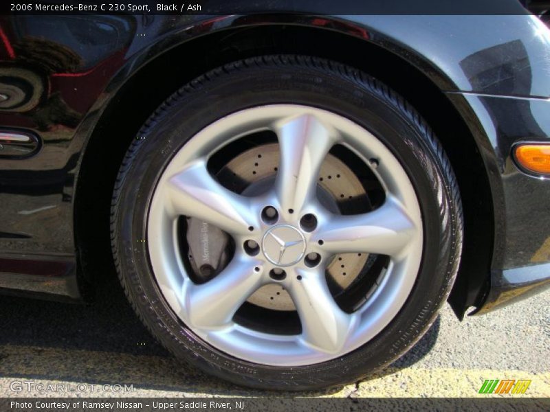 Black / Ash 2006 Mercedes-Benz C 230 Sport