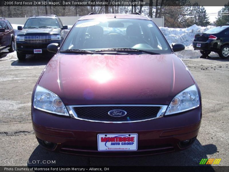 Dark Toreador Red Metallic / Dark Flint/Light Flint 2006 Ford Focus ZXW SES Wagon