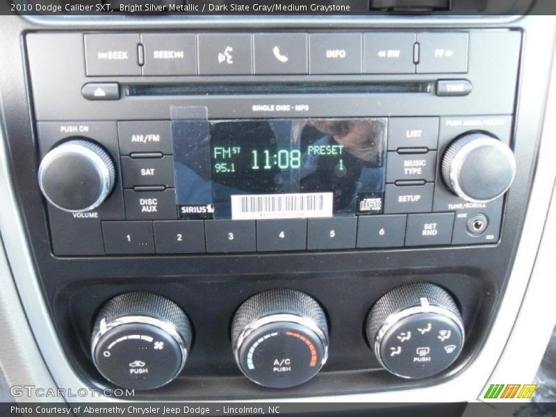 Bright Silver Metallic / Dark Slate Gray/Medium Graystone 2010 Dodge Caliber SXT