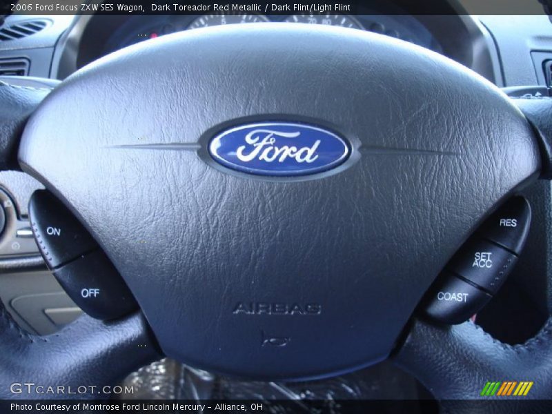 Dark Toreador Red Metallic / Dark Flint/Light Flint 2006 Ford Focus ZXW SES Wagon