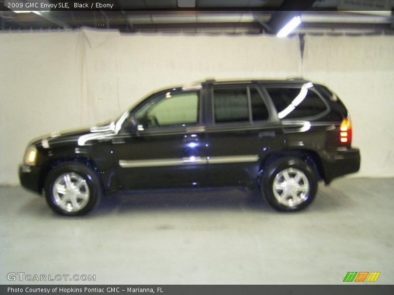 Black / Ebony 2009 GMC Envoy SLE