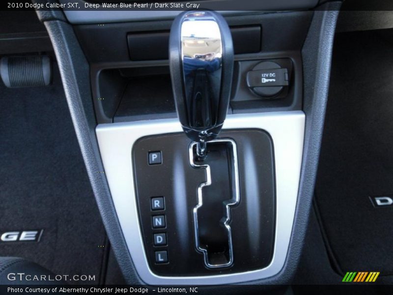 Deep Water Blue Pearl / Dark Slate Gray 2010 Dodge Caliber SXT