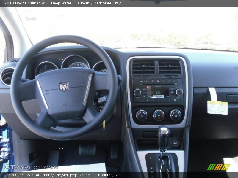 Deep Water Blue Pearl / Dark Slate Gray 2010 Dodge Caliber SXT