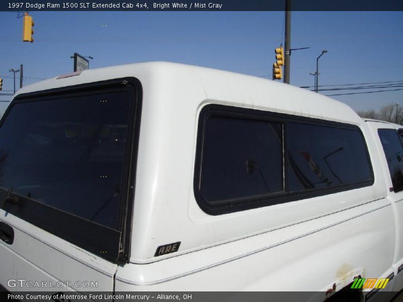 Bright White / Mist Gray 1997 Dodge Ram 1500 SLT Extended Cab 4x4