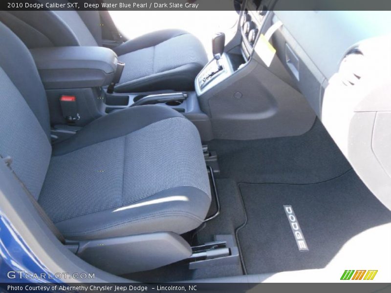 Deep Water Blue Pearl / Dark Slate Gray 2010 Dodge Caliber SXT