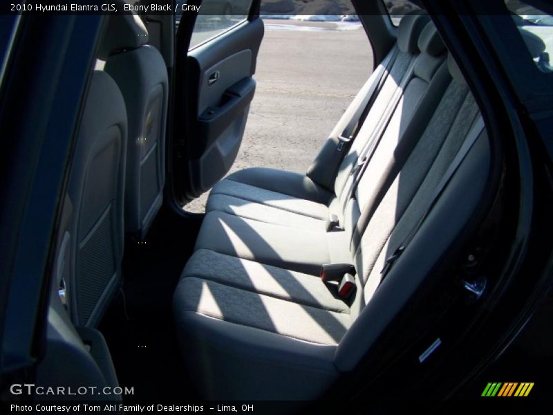 Ebony Black / Gray 2010 Hyundai Elantra GLS