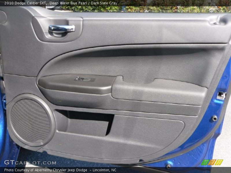 Deep Water Blue Pearl / Dark Slate Gray 2010 Dodge Caliber SXT
