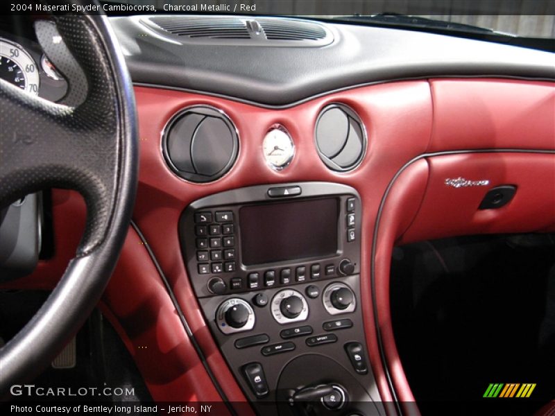 Charcoal Metallic / Red 2004 Maserati Spyder Cambiocorsa