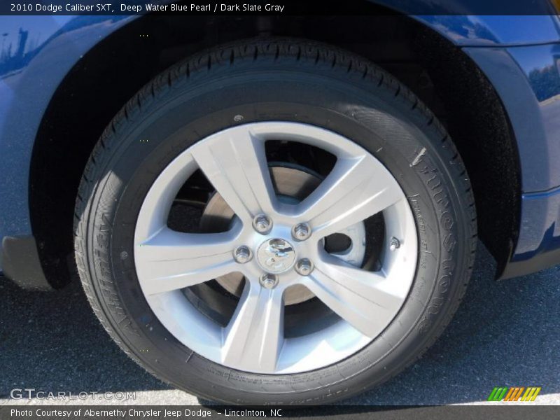 Deep Water Blue Pearl / Dark Slate Gray 2010 Dodge Caliber SXT