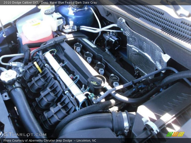 Deep Water Blue Pearl / Dark Slate Gray 2010 Dodge Caliber SXT