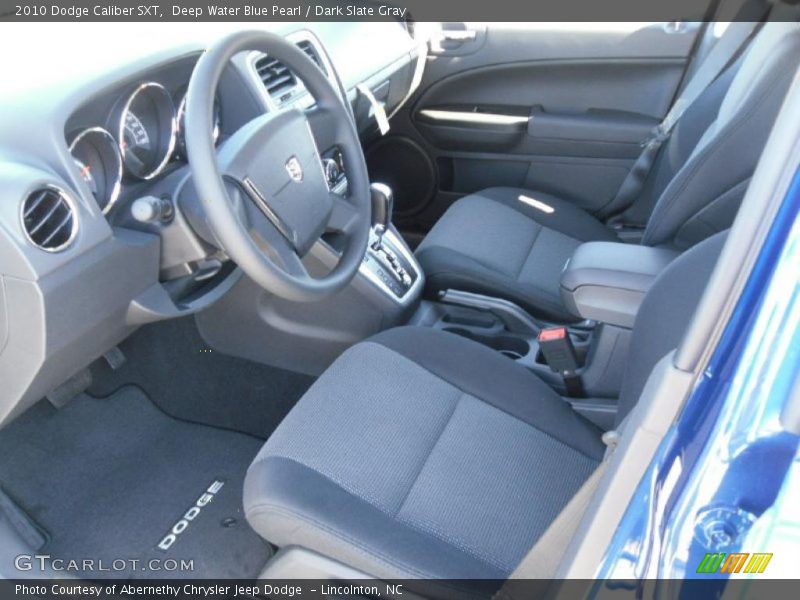 Deep Water Blue Pearl / Dark Slate Gray 2010 Dodge Caliber SXT