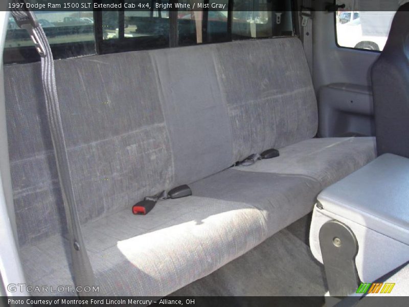 Bright White / Mist Gray 1997 Dodge Ram 1500 SLT Extended Cab 4x4