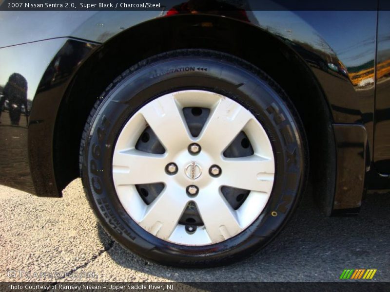 Super Black / Charcoal/Steel 2007 Nissan Sentra 2.0