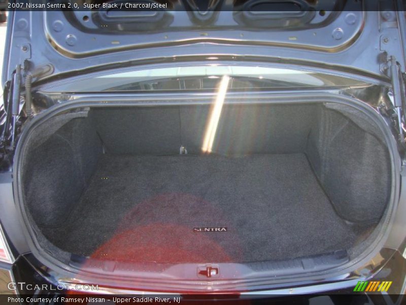 Super Black / Charcoal/Steel 2007 Nissan Sentra 2.0