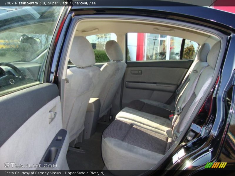 Super Black / Charcoal/Steel 2007 Nissan Sentra 2.0