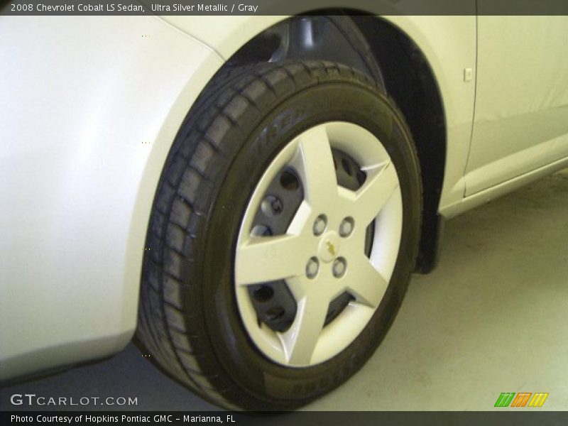 Ultra Silver Metallic / Gray 2008 Chevrolet Cobalt LS Sedan