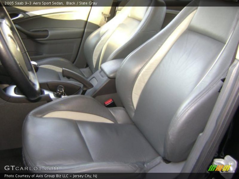 Black / Slate Gray 2005 Saab 9-3 Aero Sport Sedan