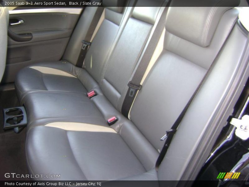 Black / Slate Gray 2005 Saab 9-3 Aero Sport Sedan