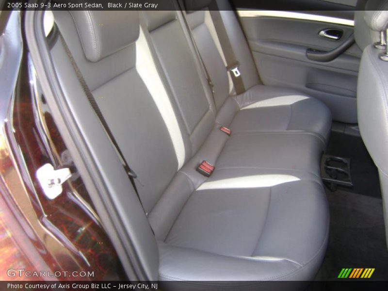 Black / Slate Gray 2005 Saab 9-3 Aero Sport Sedan