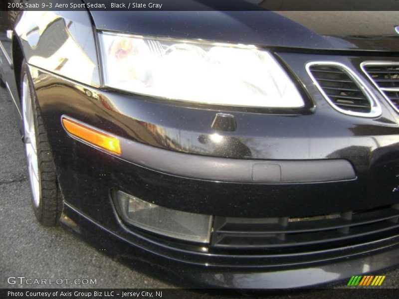 Black / Slate Gray 2005 Saab 9-3 Aero Sport Sedan