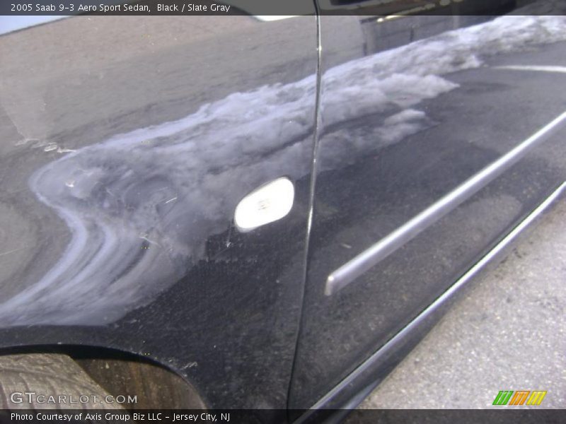 Black / Slate Gray 2005 Saab 9-3 Aero Sport Sedan