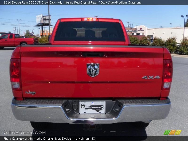 Inferno Red Crystal Pearl / Dark Slate/Medium Graystone 2010 Dodge Ram 2500 ST Crew Cab 4x4