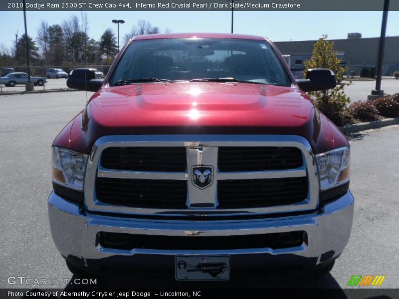 Inferno Red Crystal Pearl / Dark Slate/Medium Graystone 2010 Dodge Ram 2500 ST Crew Cab 4x4