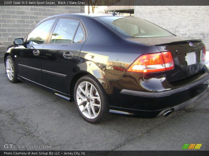 Black / Slate Gray 2005 Saab 9-3 Aero Sport Sedan