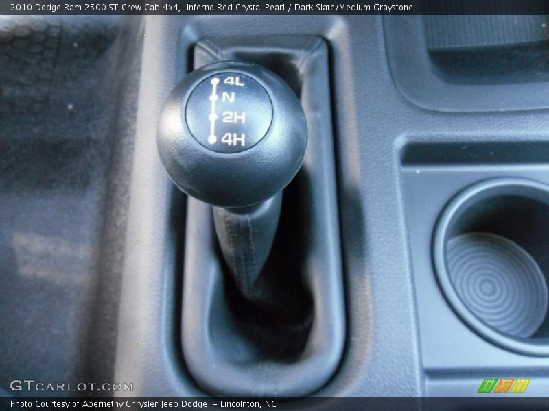 Inferno Red Crystal Pearl / Dark Slate/Medium Graystone 2010 Dodge Ram 2500 ST Crew Cab 4x4