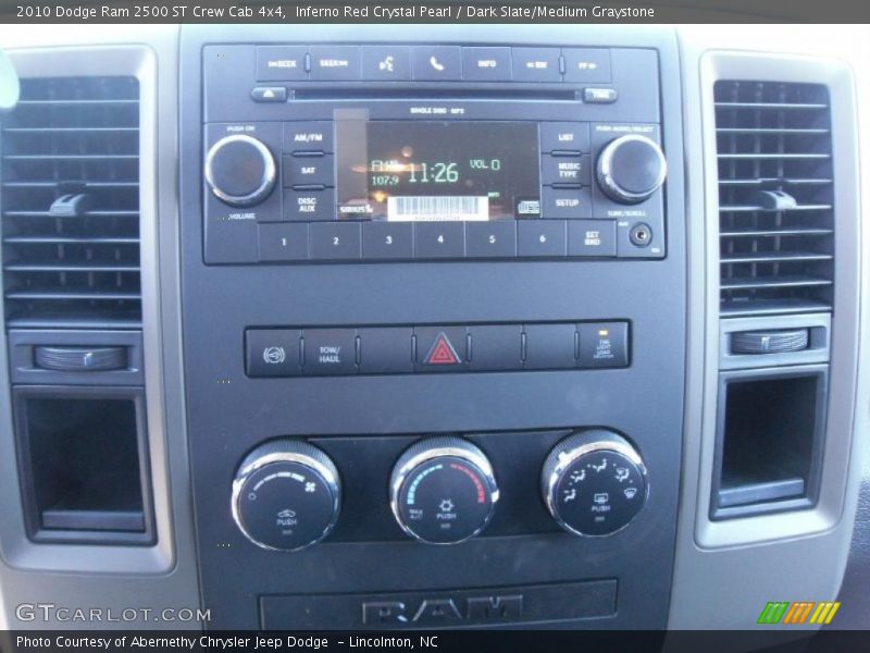 Inferno Red Crystal Pearl / Dark Slate/Medium Graystone 2010 Dodge Ram 2500 ST Crew Cab 4x4