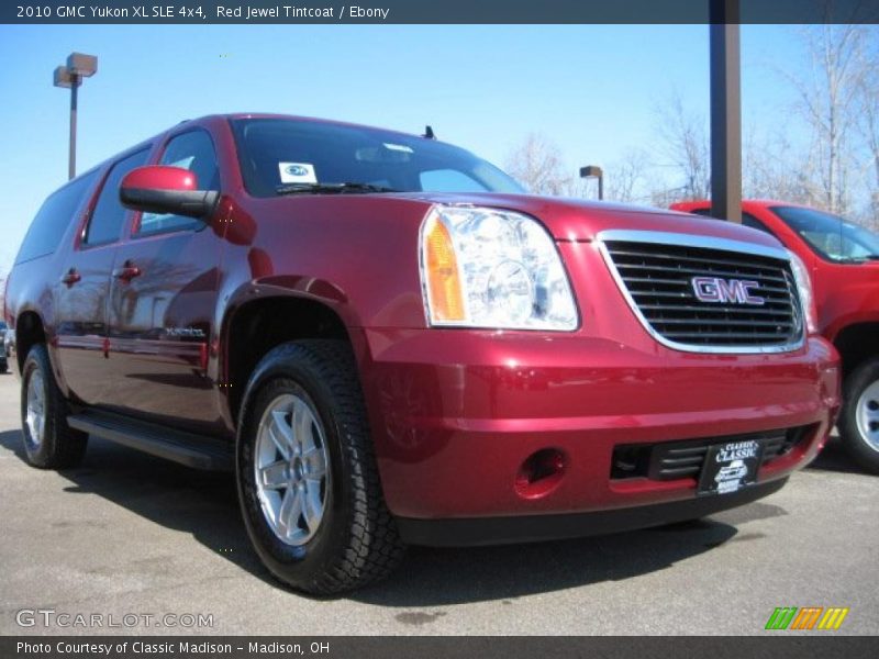 Red Jewel Tintcoat / Ebony 2010 GMC Yukon XL SLE 4x4
