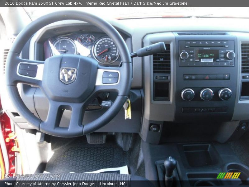 Inferno Red Crystal Pearl / Dark Slate/Medium Graystone 2010 Dodge Ram 2500 ST Crew Cab 4x4