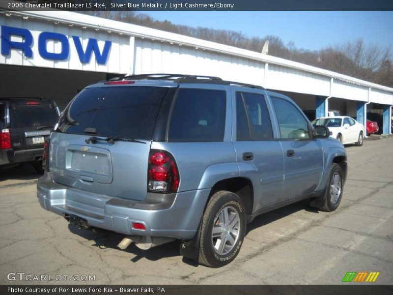 Silver Blue Metallic / Light Cashmere/Ebony 2006 Chevrolet TrailBlazer LS 4x4