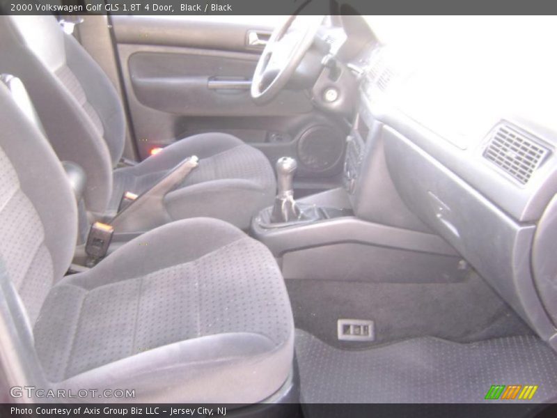 Black / Black 2000 Volkswagen Golf GLS 1.8T 4 Door
