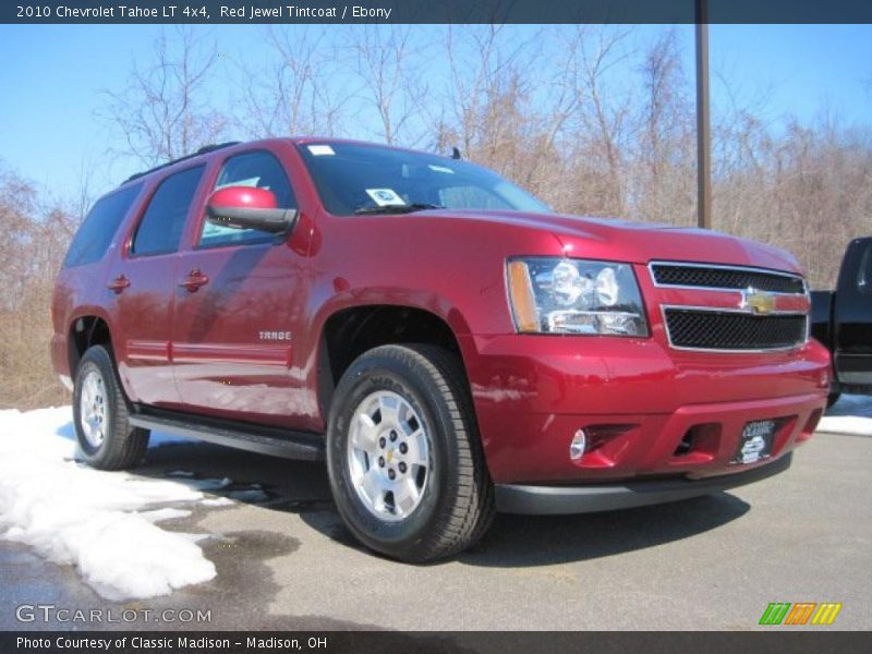 Red Jewel Tintcoat / Ebony 2010 Chevrolet Tahoe LT 4x4