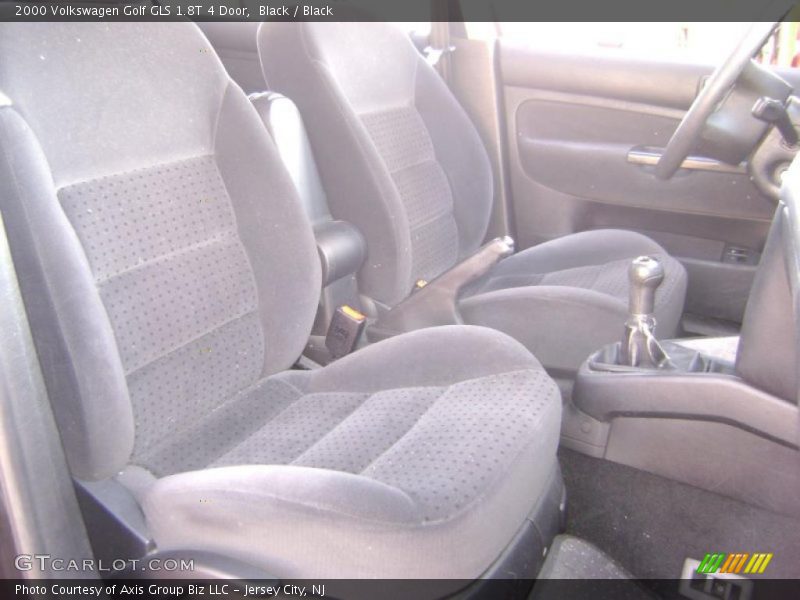 Black / Black 2000 Volkswagen Golf GLS 1.8T 4 Door