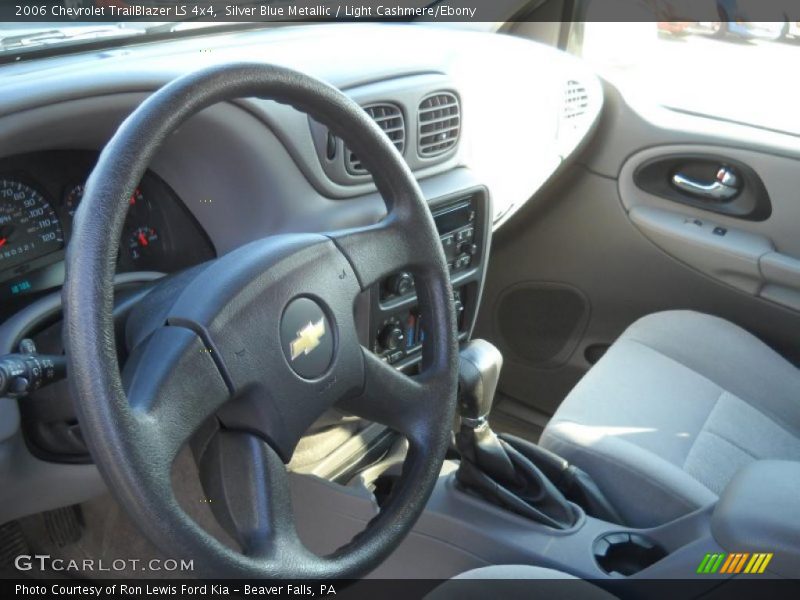 Silver Blue Metallic / Light Cashmere/Ebony 2006 Chevrolet TrailBlazer LS 4x4