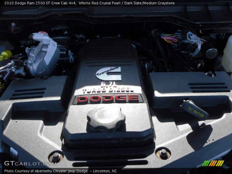 Inferno Red Crystal Pearl / Dark Slate/Medium Graystone 2010 Dodge Ram 2500 ST Crew Cab 4x4