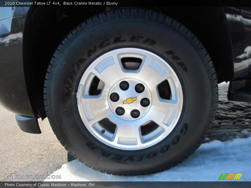 Black Granite Metallic / Ebony 2010 Chevrolet Tahoe LT 4x4