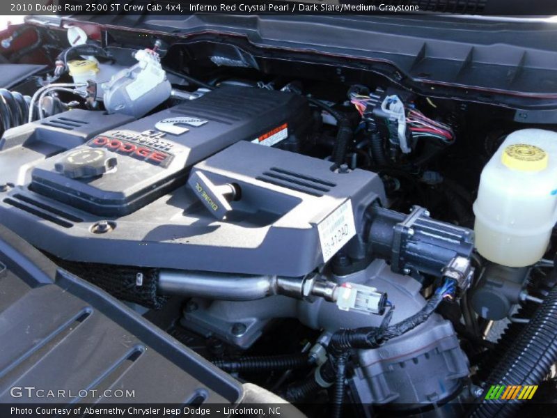 Inferno Red Crystal Pearl / Dark Slate/Medium Graystone 2010 Dodge Ram 2500 ST Crew Cab 4x4