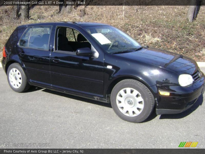 Black / Black 2000 Volkswagen Golf GLS 1.8T 4 Door