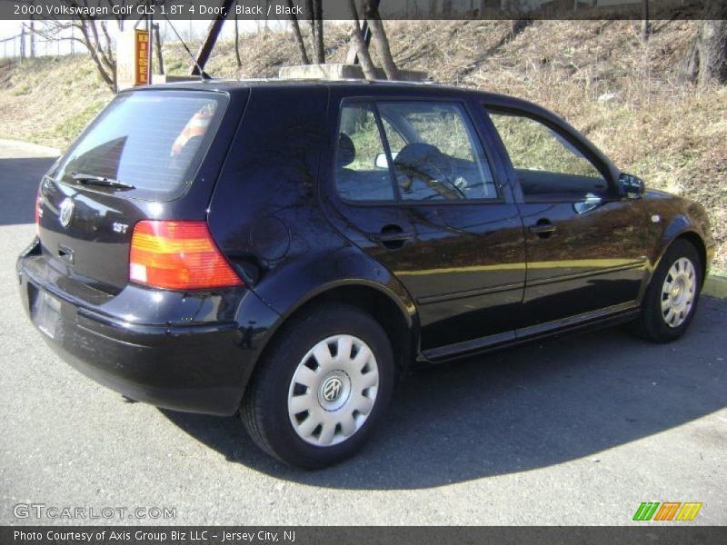 Black / Black 2000 Volkswagen Golf GLS 1.8T 4 Door