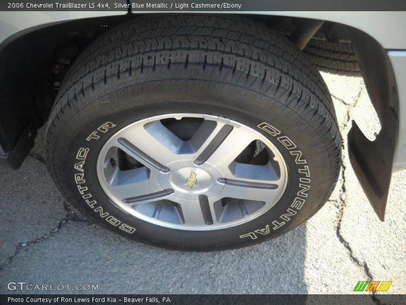 Silver Blue Metallic / Light Cashmere/Ebony 2006 Chevrolet TrailBlazer LS 4x4